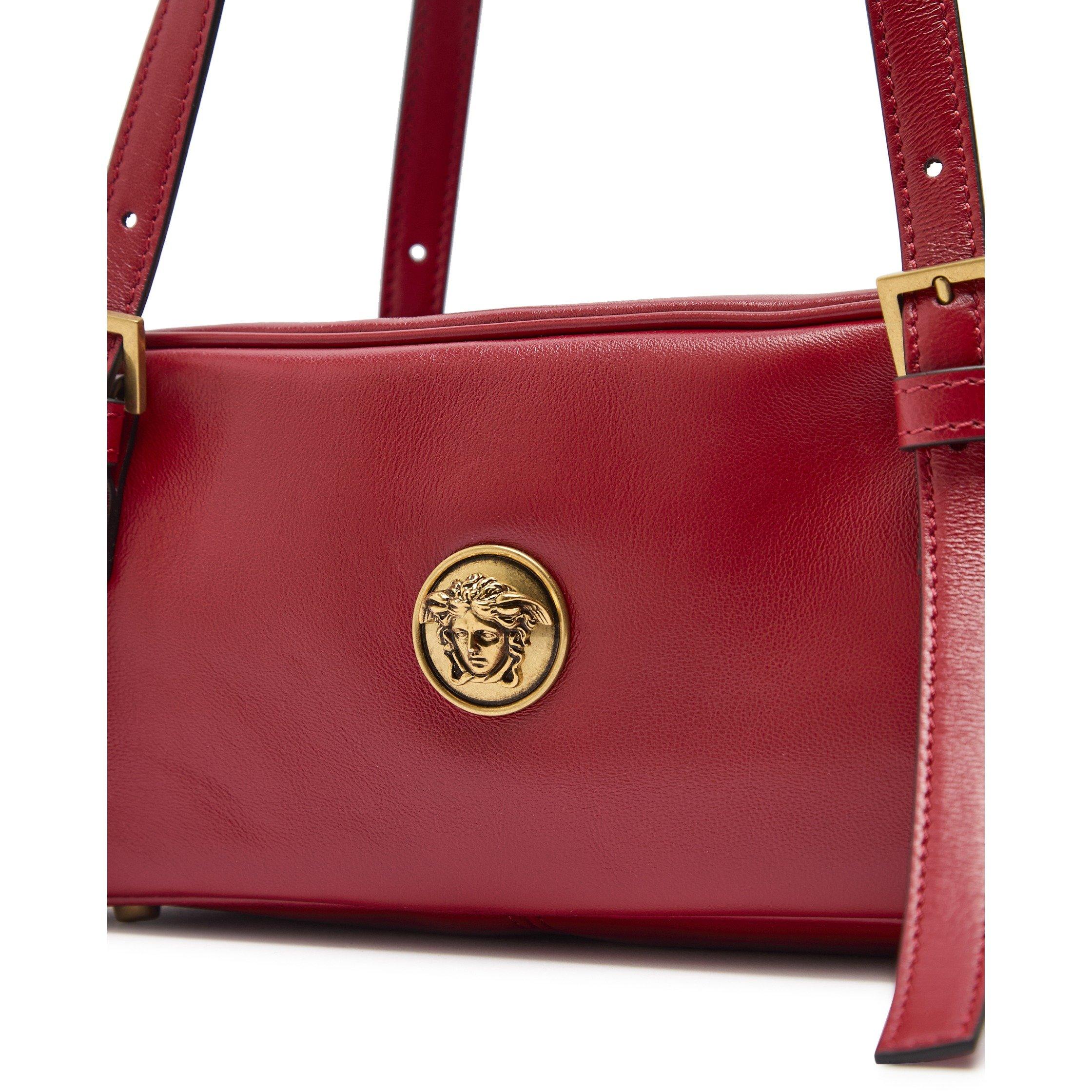Versace LAMB LEATHER SMALL SHOULDER BA