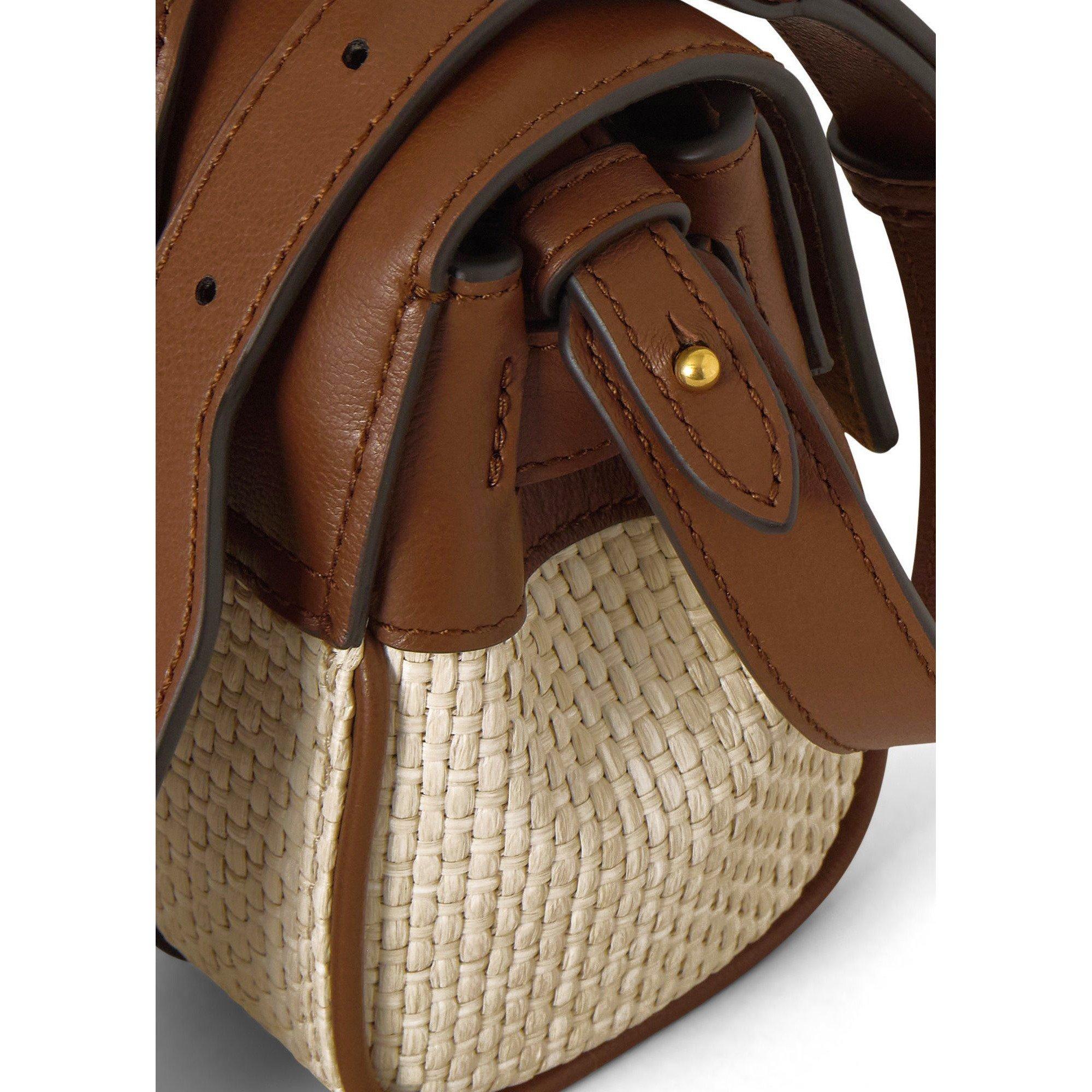 Mulberry HERITAGE RAFFIA MINI BAYSWATER