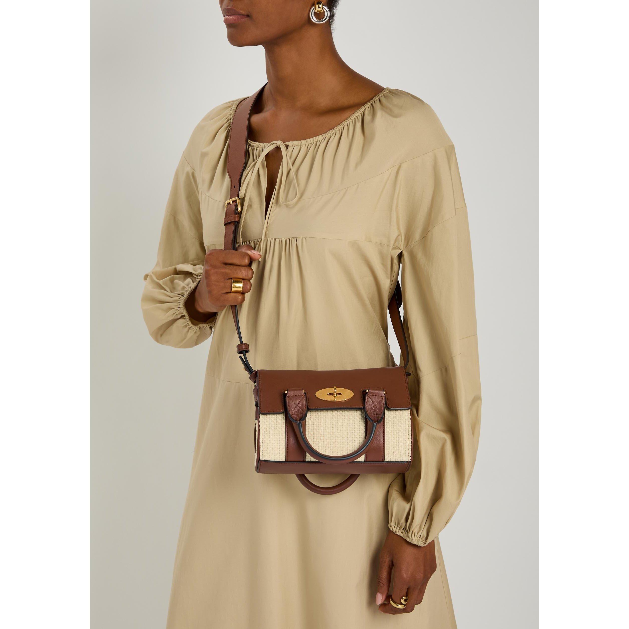 Mulberry HERITAGE RAFFIA MINI BAYSWATER