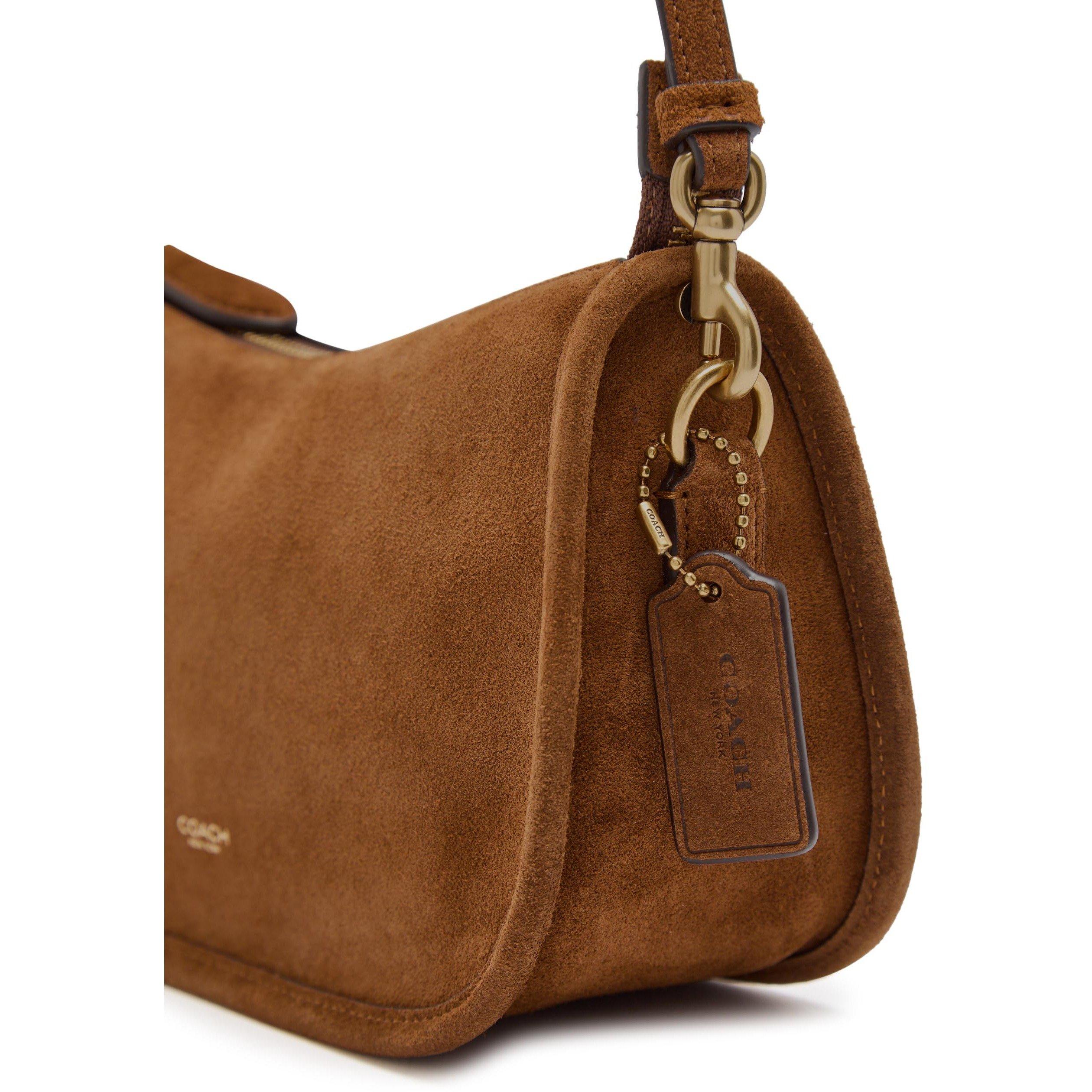 Coach Women's Waverly Suede Cross Body Bag