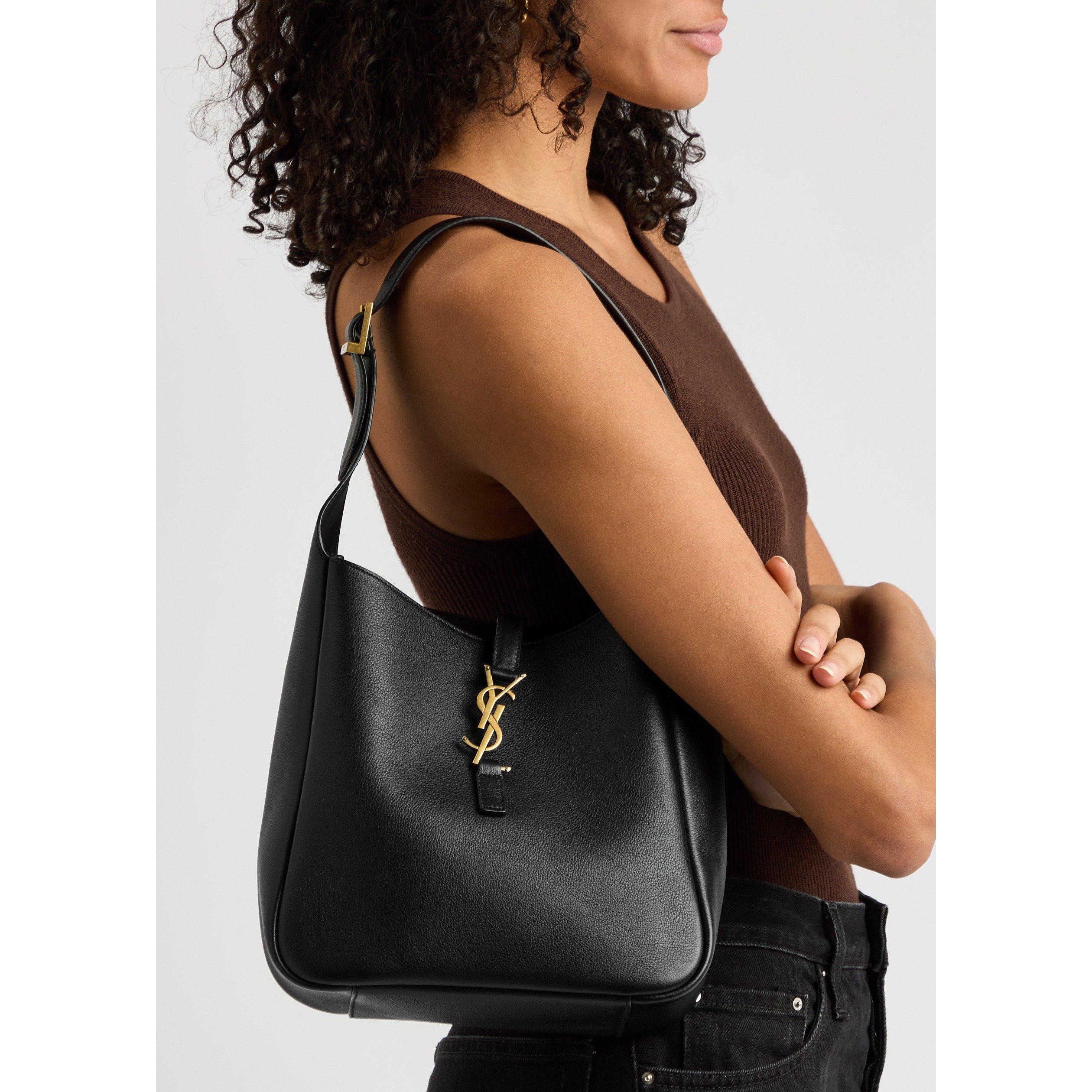 Saint Laurent Women's Le 5 à 7 Small Leather Hobo Bag