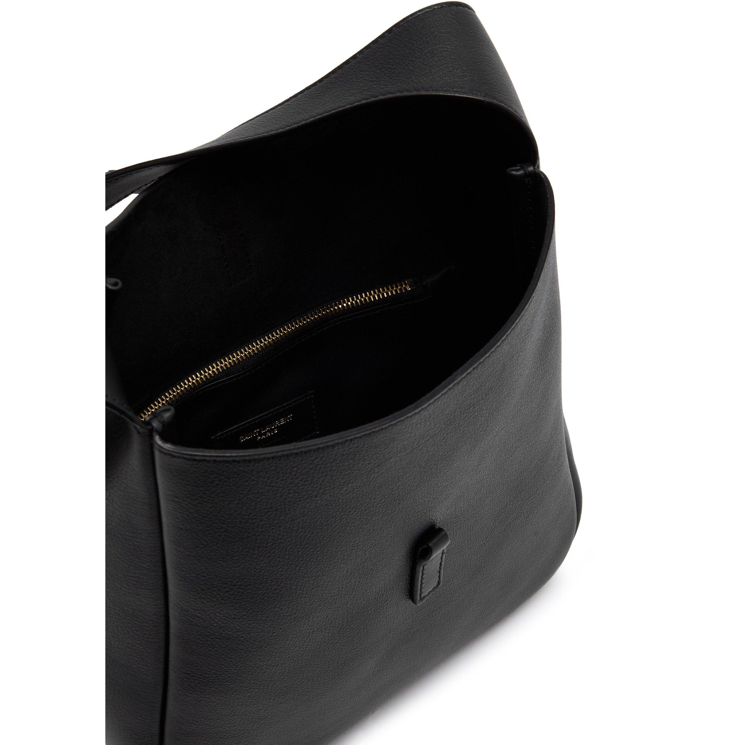 Saint Laurent Women's Le 5 à 7 Small Leather Hobo Bag