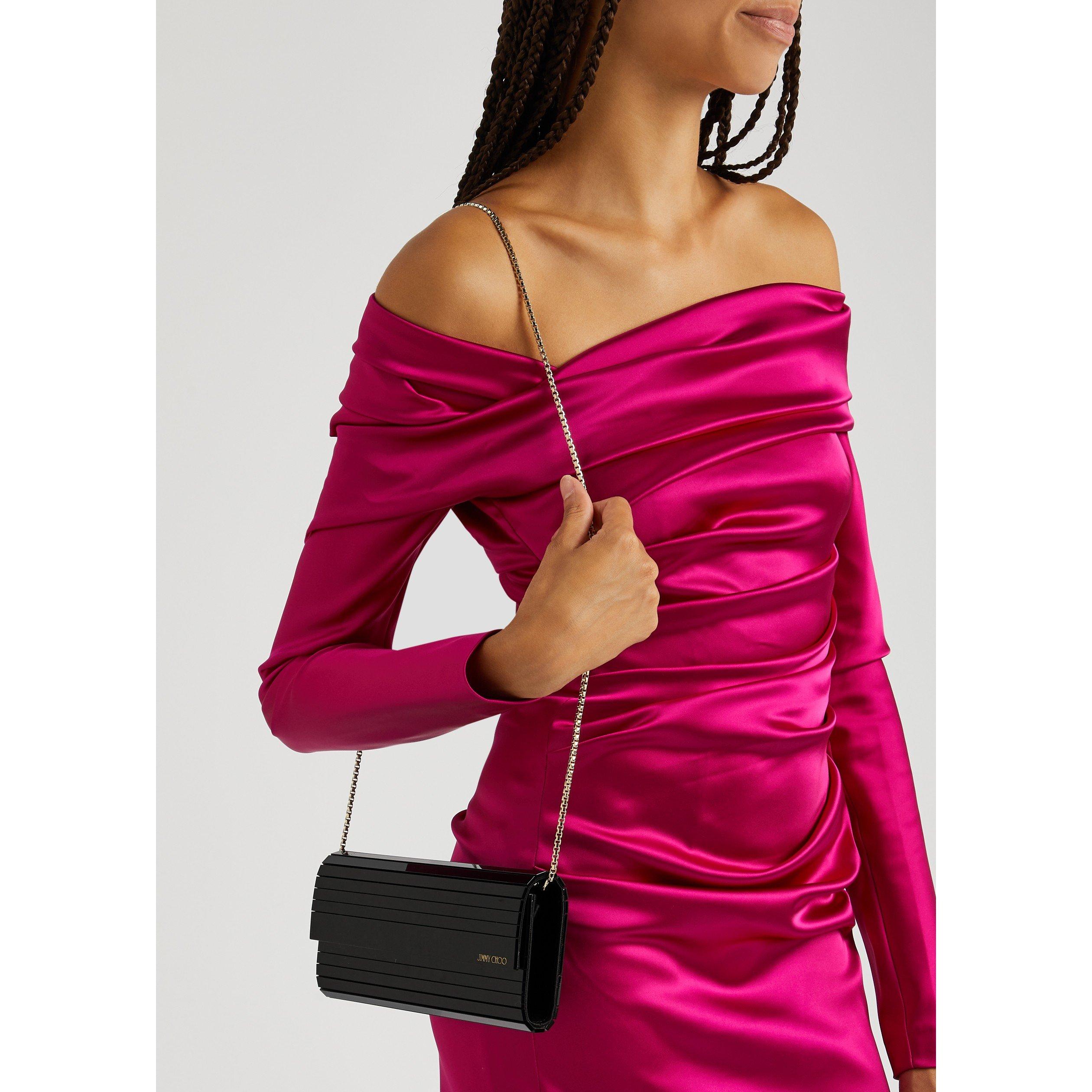 Jimmy Choo SWEETIE PLEXI CLUTCH