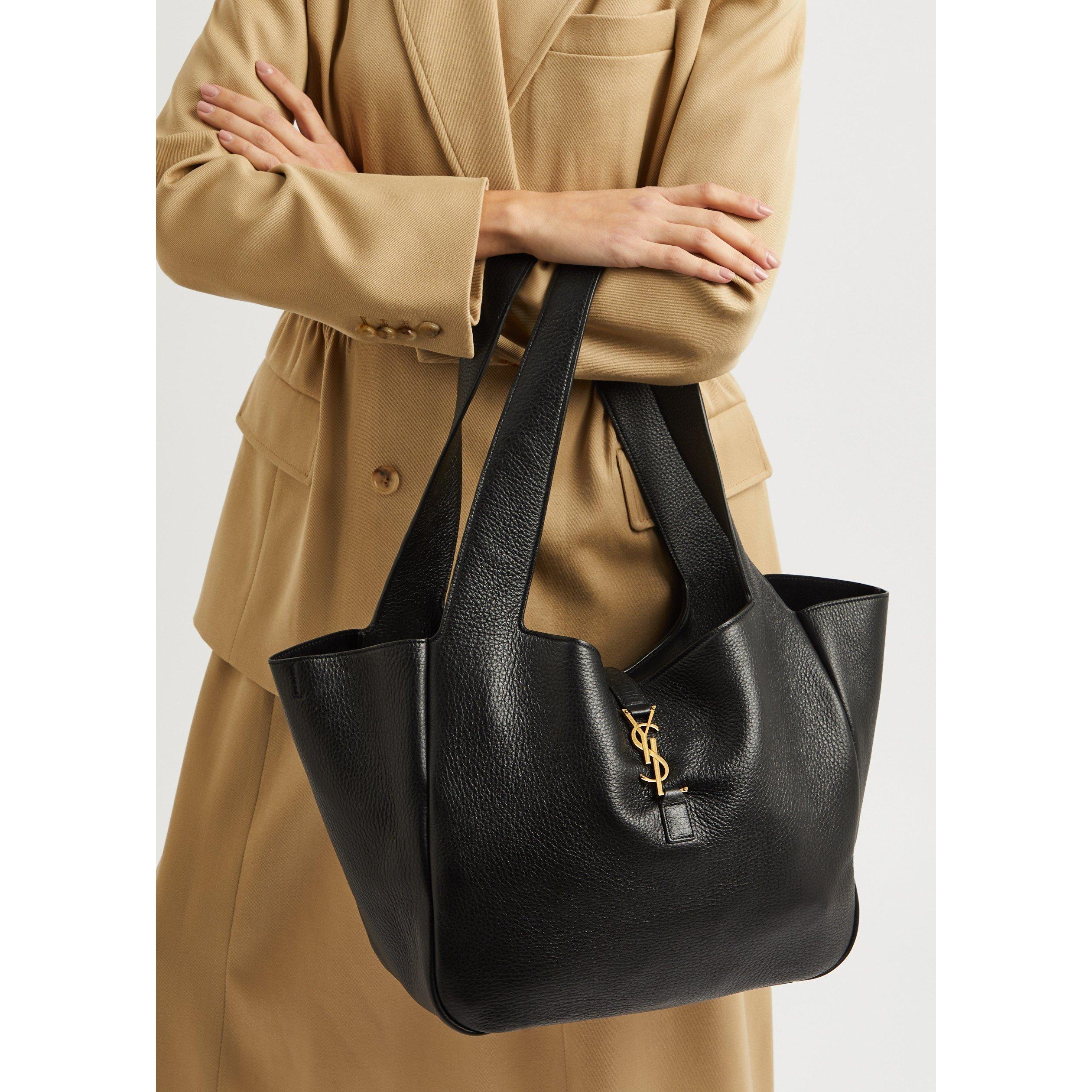 Saint Laurent Women's Bea Leather Tote Bag