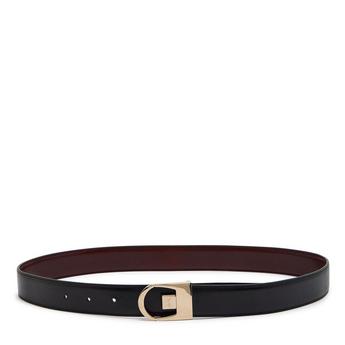 ROUND BUCKLE REVERSIBLE BELT