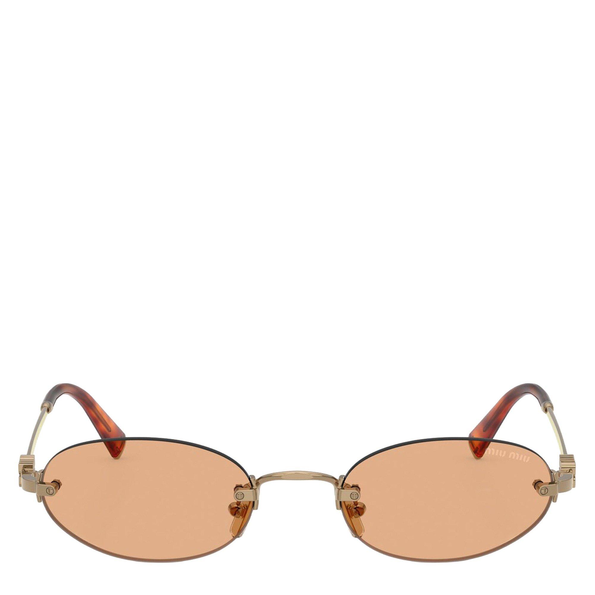 Miu Miu MIU MIU RIMLESS ROUND LOGO SG
