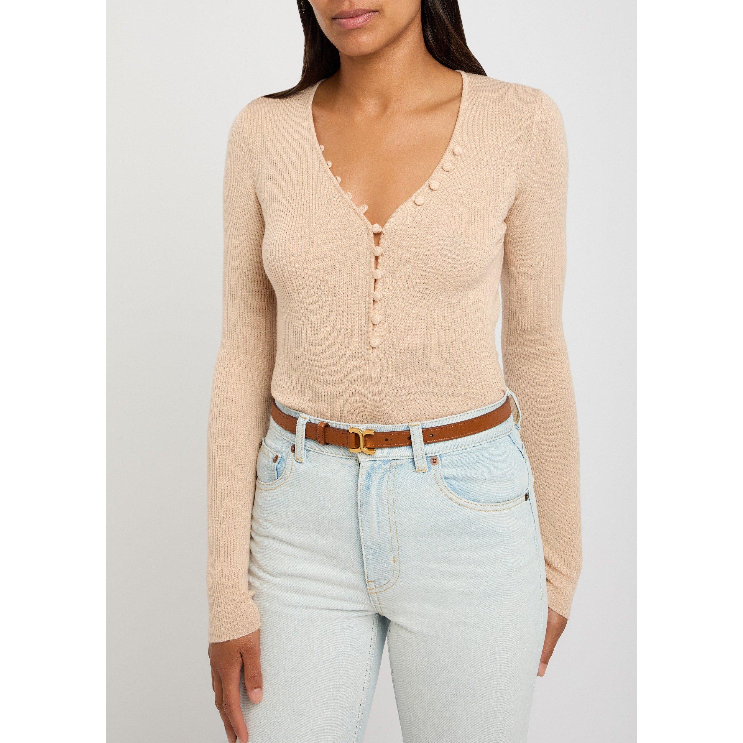 Chloe Marcie Classic Leather Belt