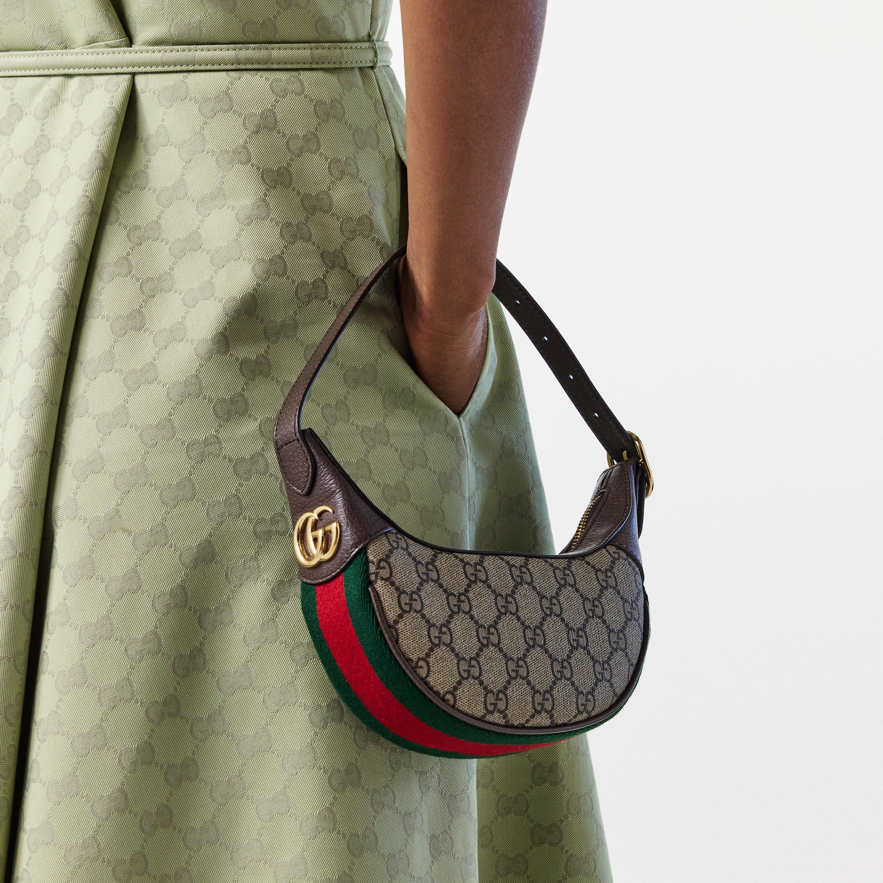 Gucci Women's Logo Leather Ophidia GG Mini Bag