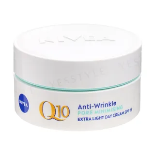 NIVEA Q10 Anti-Wrinkle Pore Minimising Extra Light Day Cream SPF 15