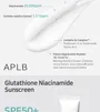 APLB Glutathione Niacinamide Sunscreen