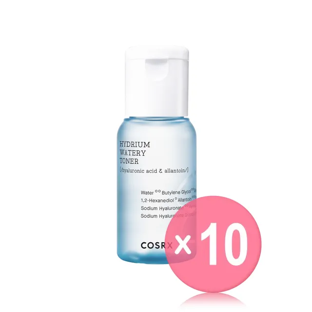 Hydrium Watery Toner Mini 10pcs Bundle Set