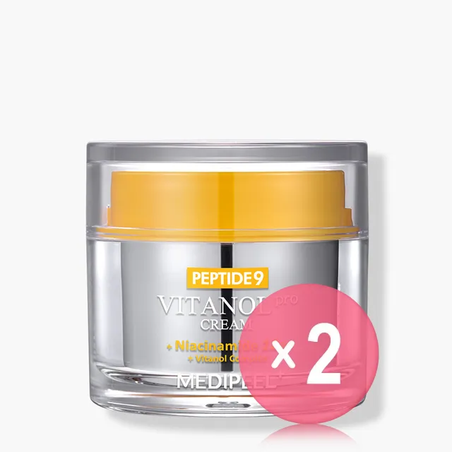 Peptide 9 Vitanol Cream Pro 2pcs Bundle Set