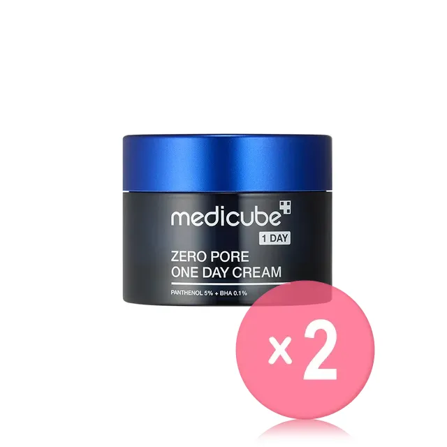 Zero Pore One Day Cream 2pcs Bundle Set