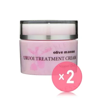Nippon Olive Olive Manon Uruoi Treatment Cream 2pcs Bundle Set