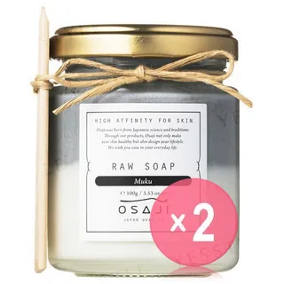 OSAJI Muku Raw Soap 2pcs Bundle Set