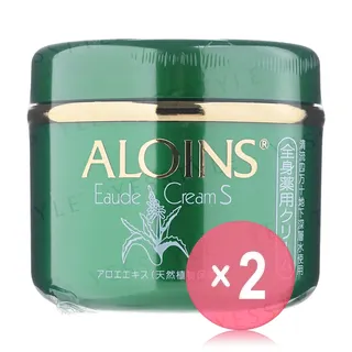ALOINS Eaude Cream S Floral Green 2pcs Bundle Set