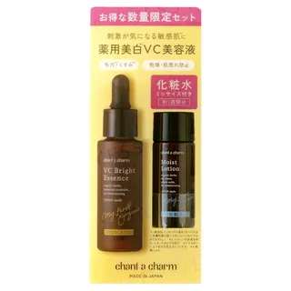 chant a charm Medicated VC Bright Essence & Moist Lotion Mini Set