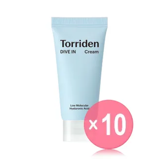 Torriden DIVE IN Low Molecular Hyaluronic Acid  Cream Mini 10pcs Bundle Set