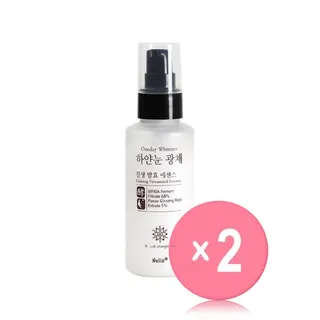 Nella Oneday Whitener White Snow Brightening Ginseng Fermented Essence 100ml 2pcs Bundle Set