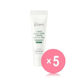 make p:rem Safe Me. Relief Moisture Cleansing Milk 30ml 5pcs Bundle Set